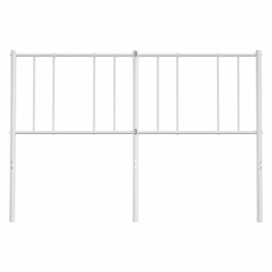 Tête de lit de remplacement métal blanc 160 cm - 4