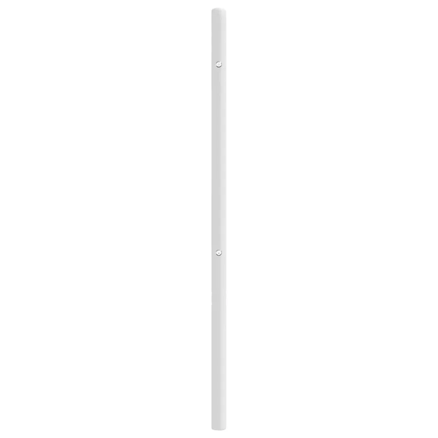 Tête de lit de remplacement métal blanc 135 cm - 5