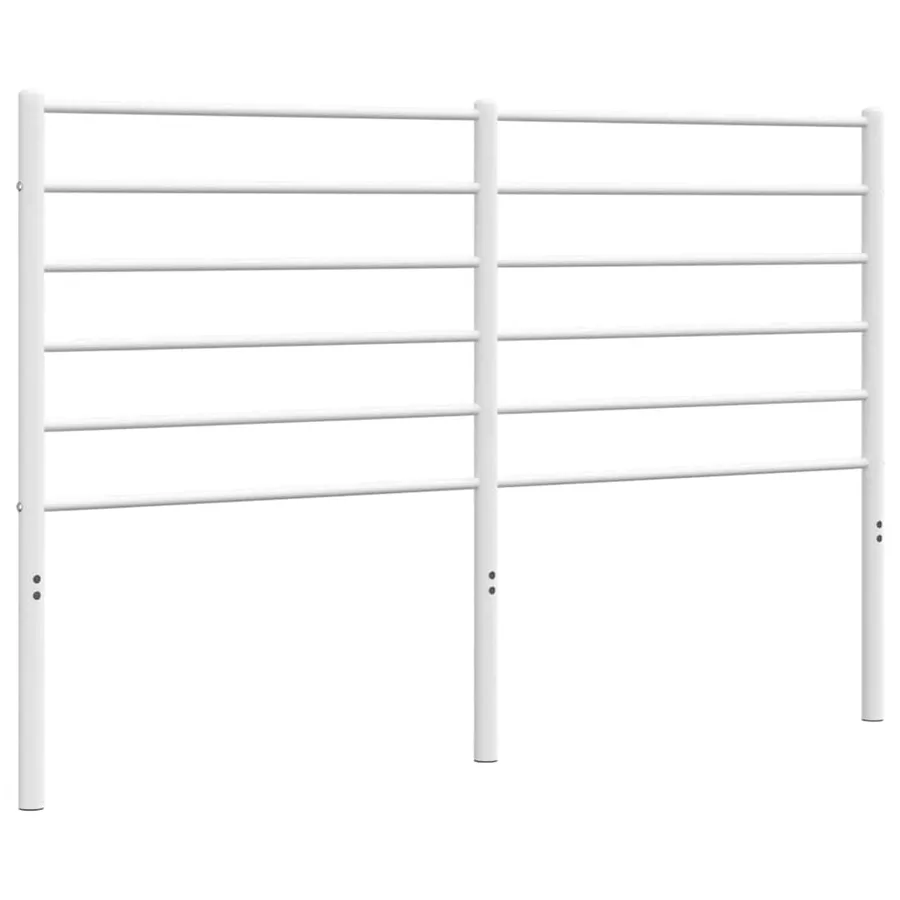 Tête de lit de remplacement métal blanc 120 cm - 2