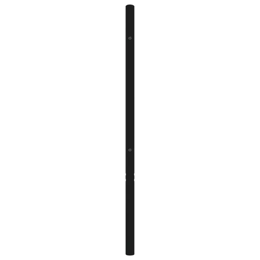 Tête de lit de remplacement métal noir 80 cm - 5