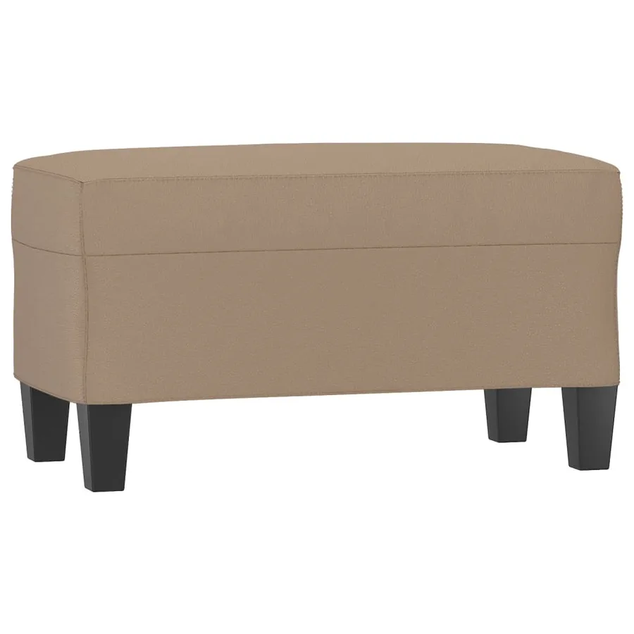 Banc Cappuccino 70x35x41 cm Similicuir - 2