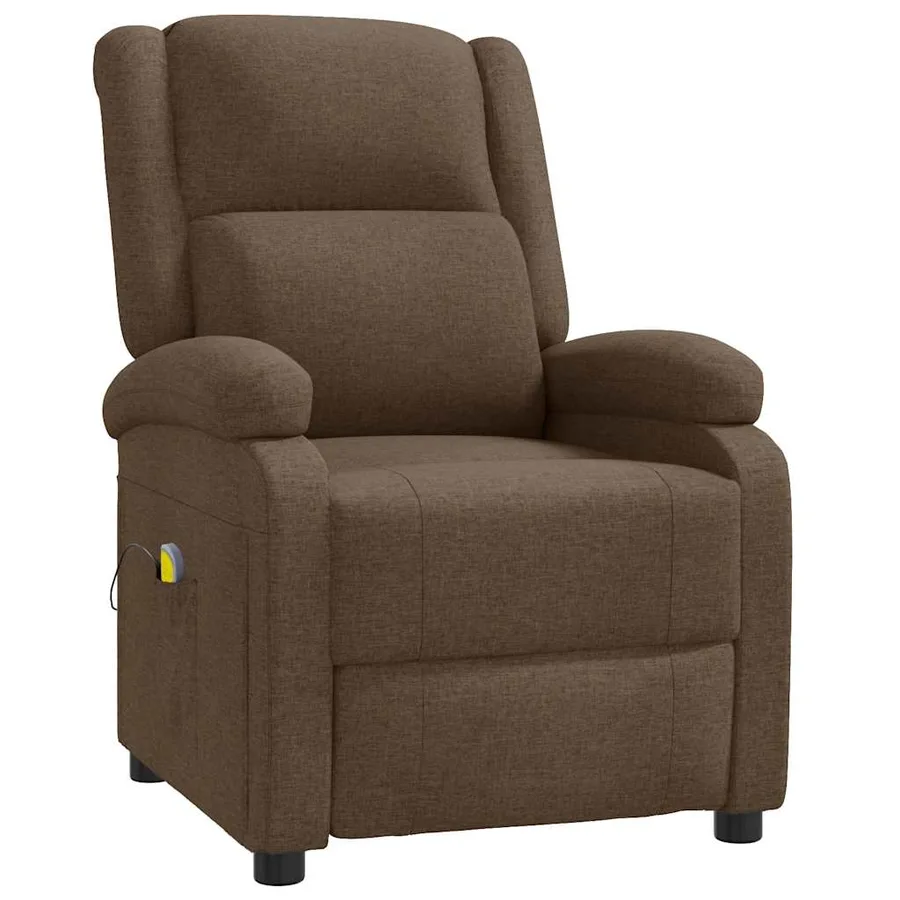 Fauteuil de massage Marron Tissu - 2