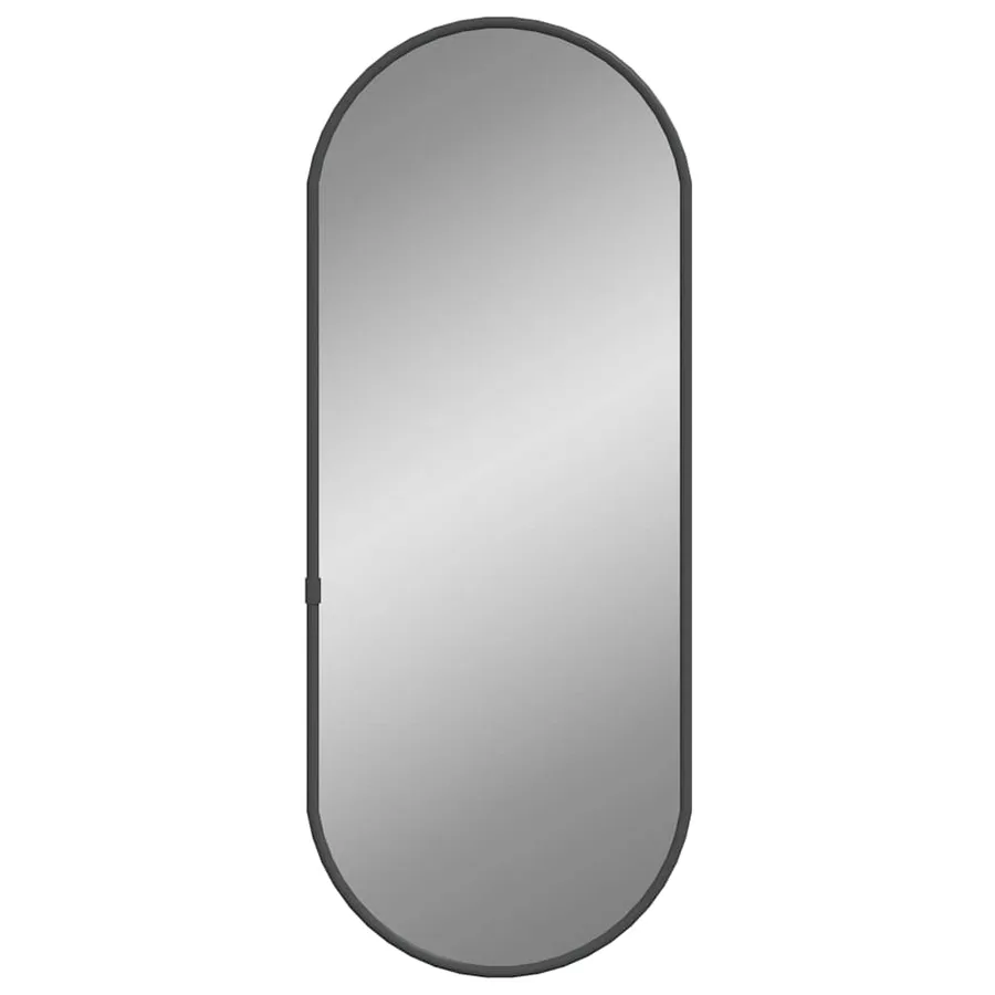 Miroir mural Noir 50x20 cm Ovale - 3