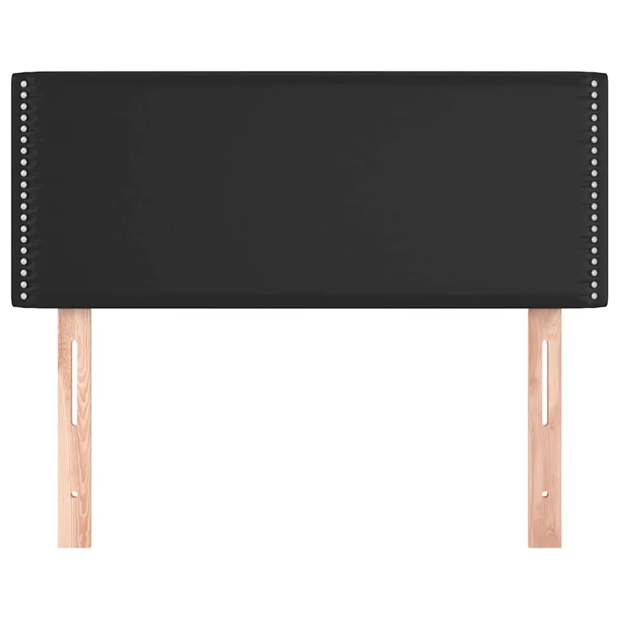 Tête de lit Noir 90x5x78/88 cm Similicuir - 3