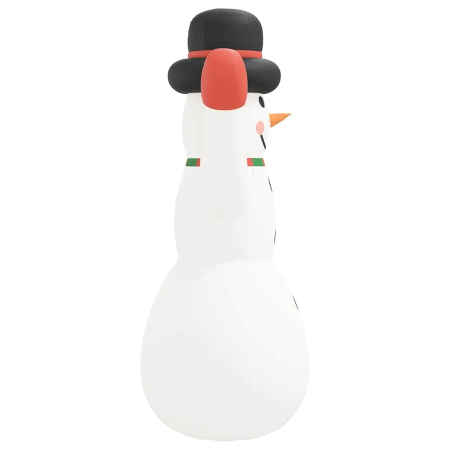 Bonhomme de neige gonflable avec LED 455 cm - 5