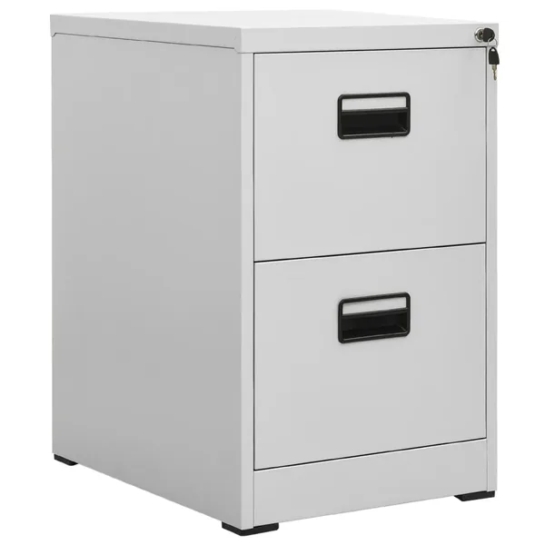 Classeur Gris clair 46x62x72,5 cm Acier