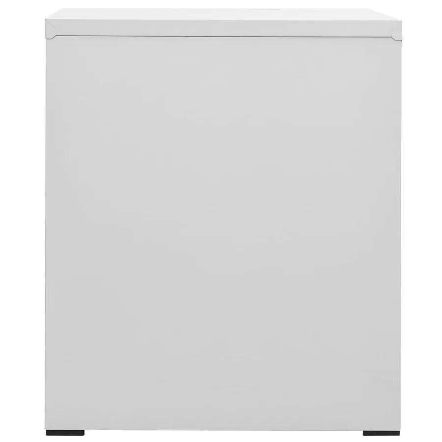 Classeur Gris clair 46x62x72,5 cm Acier - 4