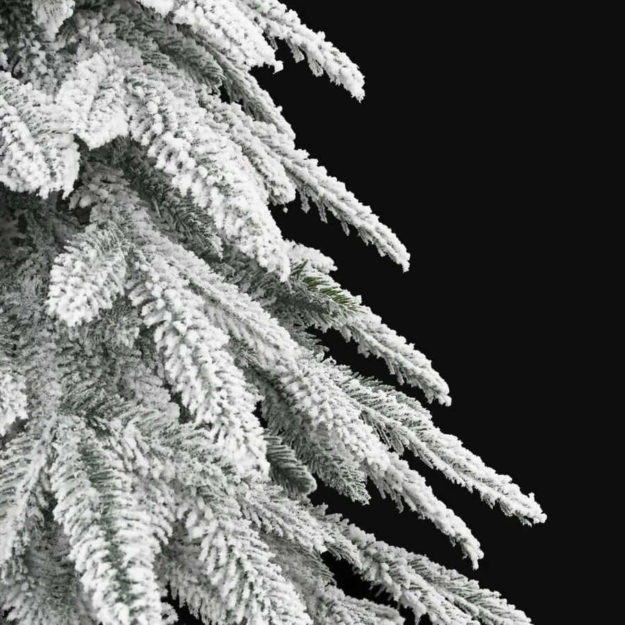 Sapin de Noël artificiel avec neige floquée 210 cm - 6