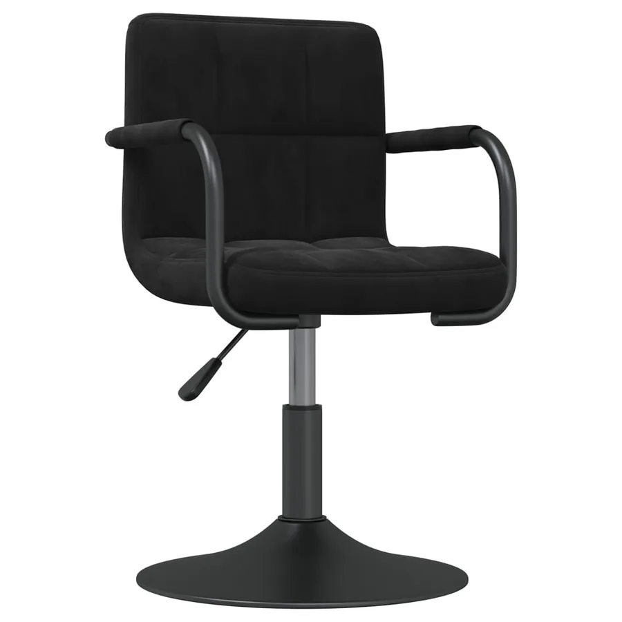 Tabouret de bar Noir Velours - 2
