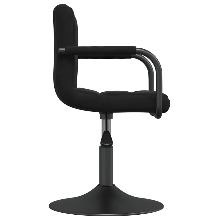 Tabouret de bar Noir Velours - 4