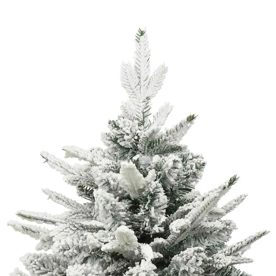 Sapin de Noël artificiel à flocons de neige Vert 180 cm PVC/PE - 4