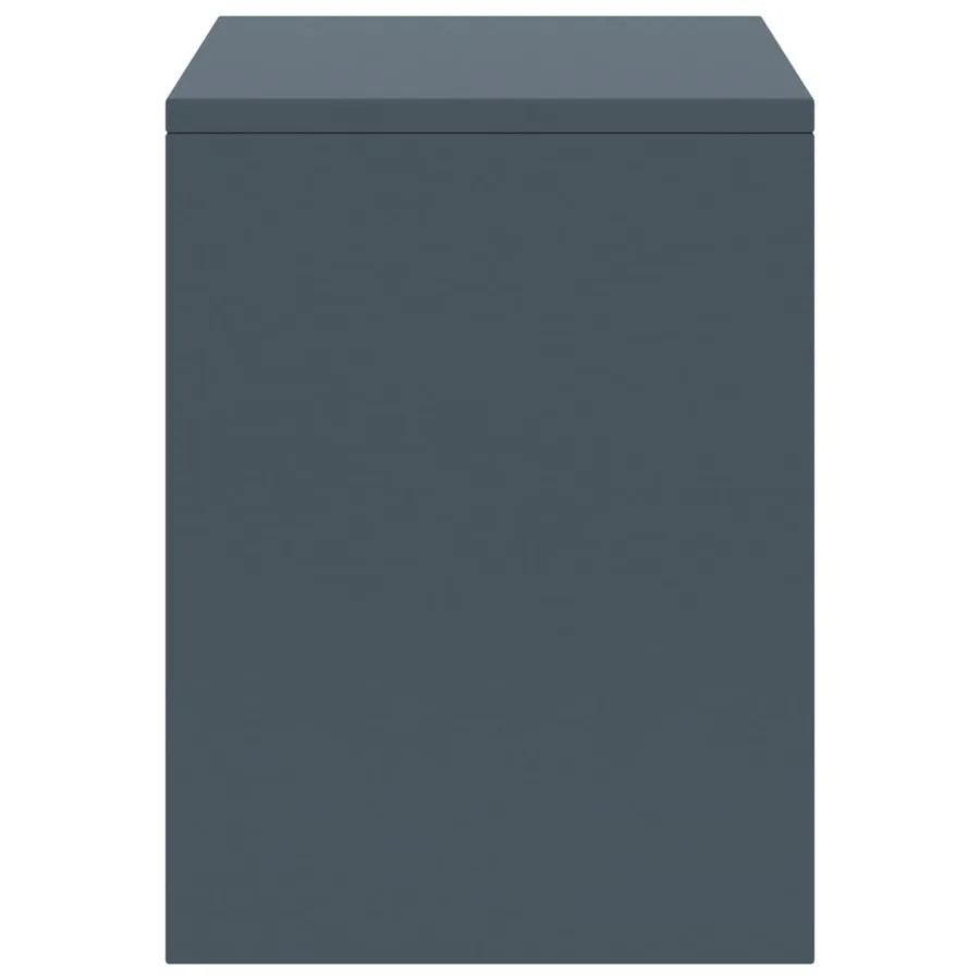 Tables de chevet 2 pcs Gris clair 35x30x40cm Bois de pin massif - 4