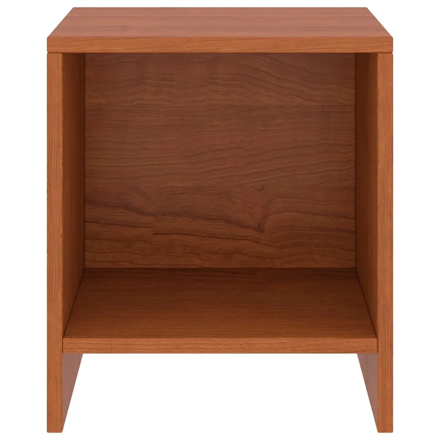 Tables de chevet 2pcs Marron miel 35x30x40cm Bois de pin massif - 3