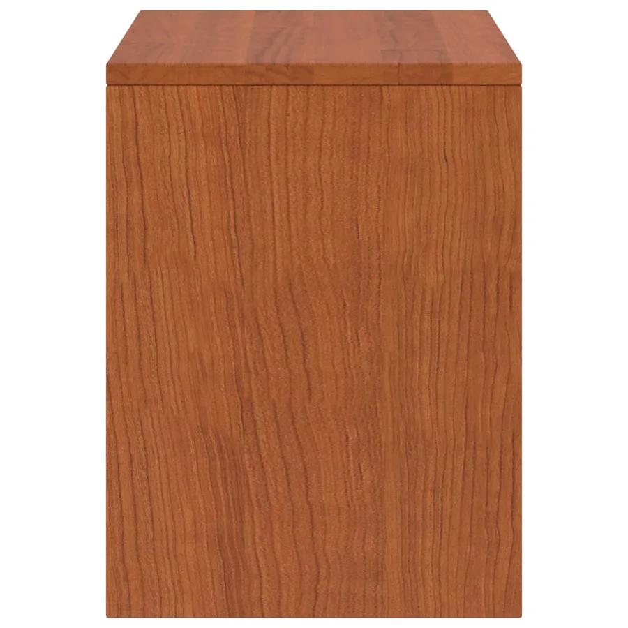 Tables de chevet 2pcs Marron miel 35x30x40cm Bois de pin massif - 4