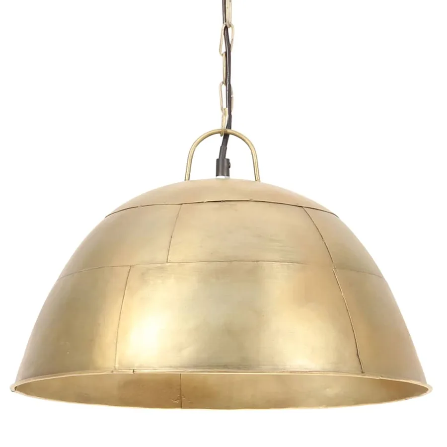 Lampe suspendue industrielle vintage 25 W Laiton Rond 41 cm E27 - 2