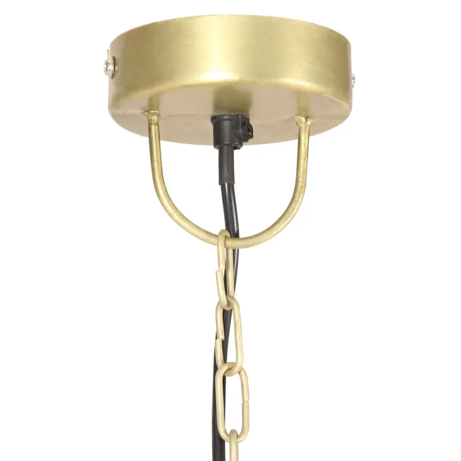 Lampe suspendue industrielle vintage 25 W Laiton Rond 41 cm E27 - 5