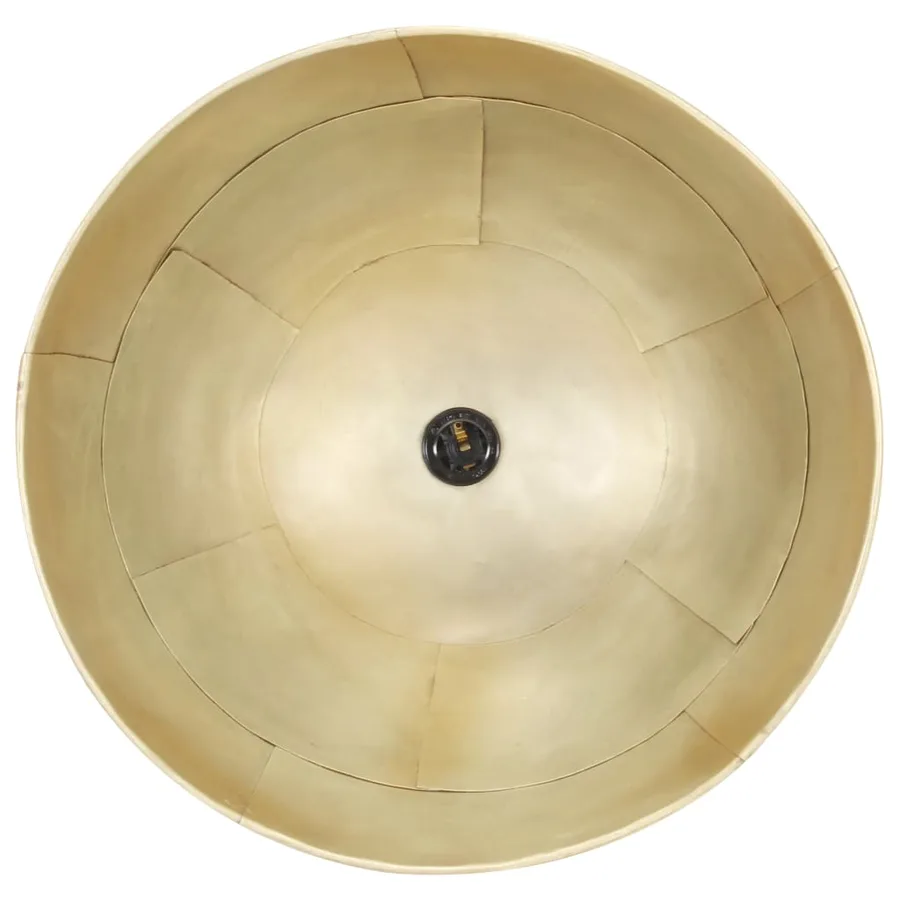 Lampe suspendue industrielle vintage 25 W Laiton Rond 41 cm E27 - 7