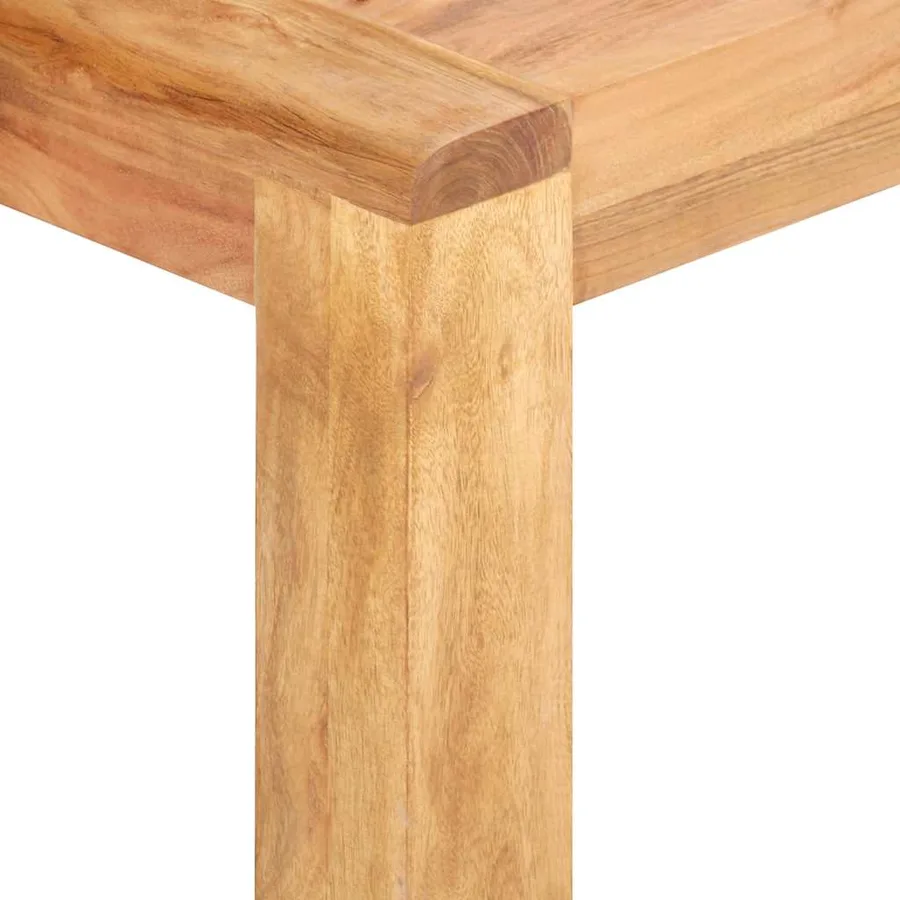 Table basse 110x60x35 cm Bois d'acacia massif et finition miel - 5