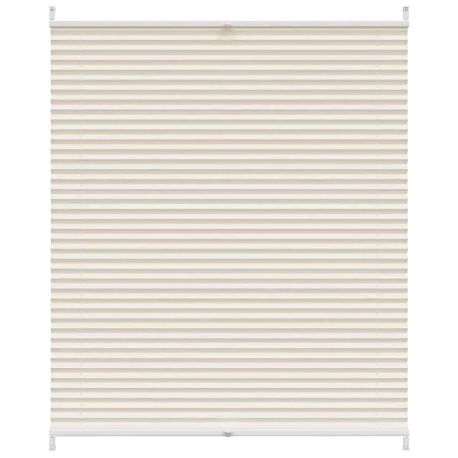 Store plissé 100x125 cm Crème - 2