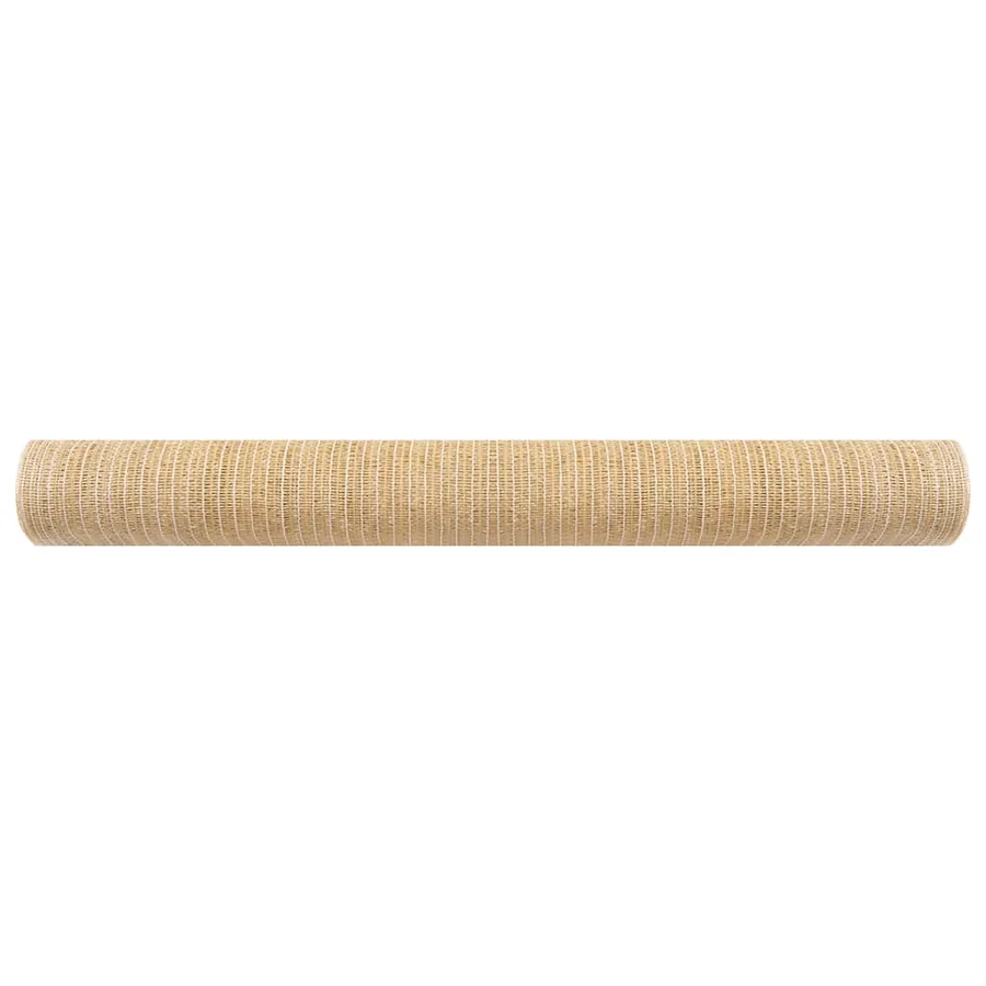 Filet brise-vue Beige 2x25 m PEHD 195 g/m² - 3