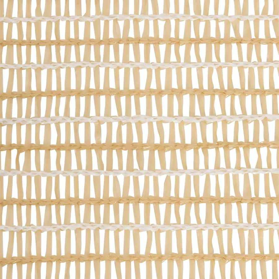 Filet brise-vue Beige 2x25 m PEHD 195 g/m² - 4