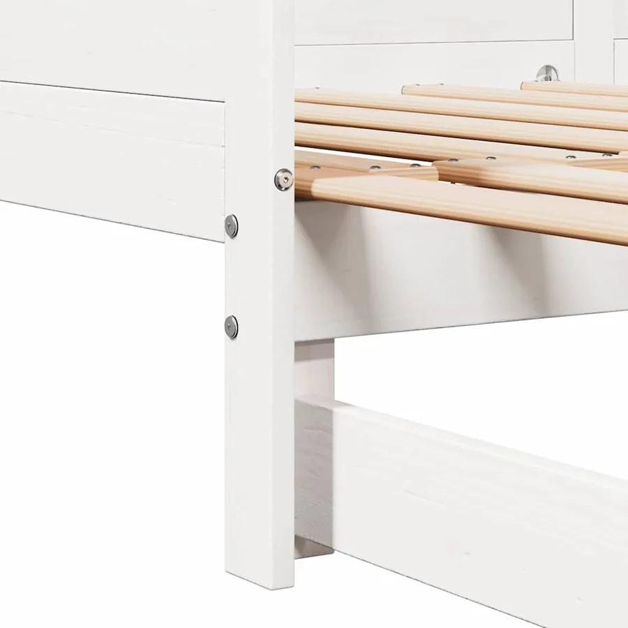 Lit Pull-out de Jour Blanc 203,5 x 184 x 56,5 cm - 8