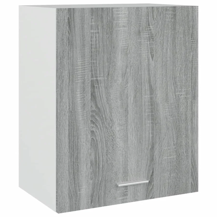 Armoire suspendue "Lyon" Gris Sonoma 50 x 31 x 60 cm Bois d'ingénierie - 2