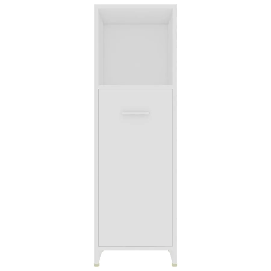 Ensemble de meubles de salle de bain 4 pcs Blanc - 6