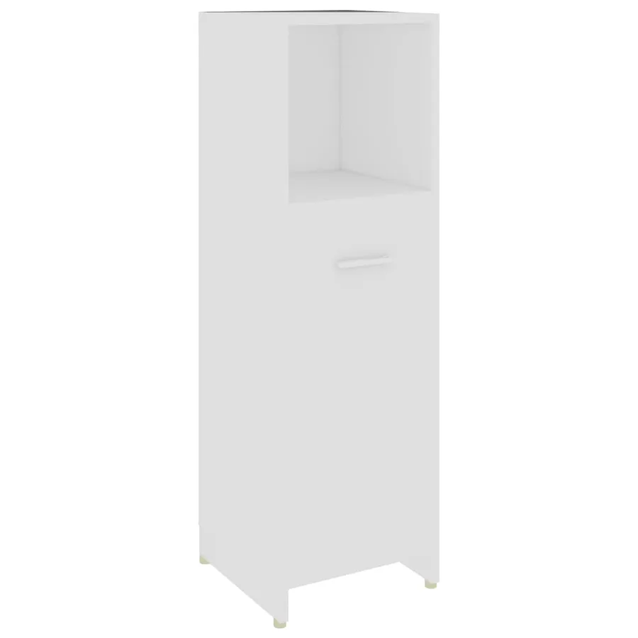 Ensemble de meubles de salle de bain 4 pcs Blanc - 9