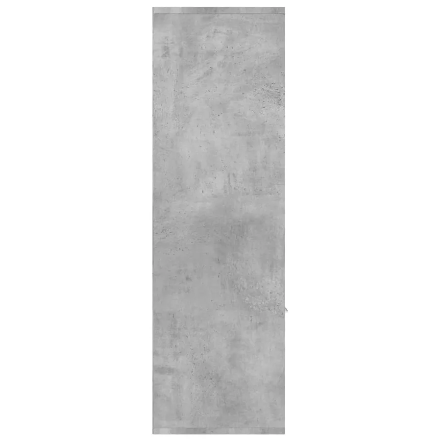 Bibliothèque Gris béton 98x30x98 cm Bois d’ingénierie - 8
