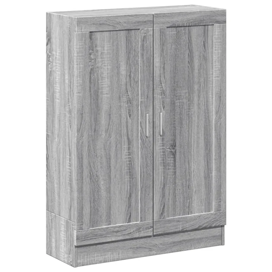 Bibliothèque sonoma gris 82,5x30,5x115 cm bois d'ingénierie - 2
