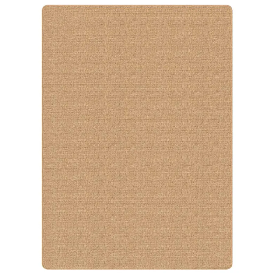 Tapis en jute avec support en latex 70 x 130 cm Naturel