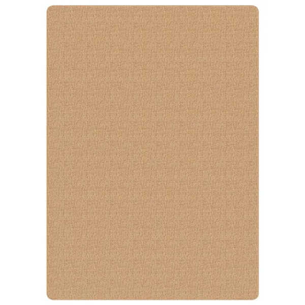 Tapis en jute avec support en latex 70 x 130 cm Naturel