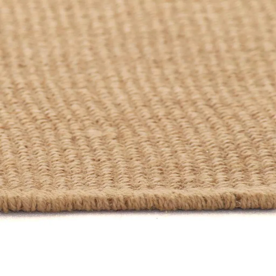 Tapis en jute avec support en latex 70 x 130 cm Naturel - 2