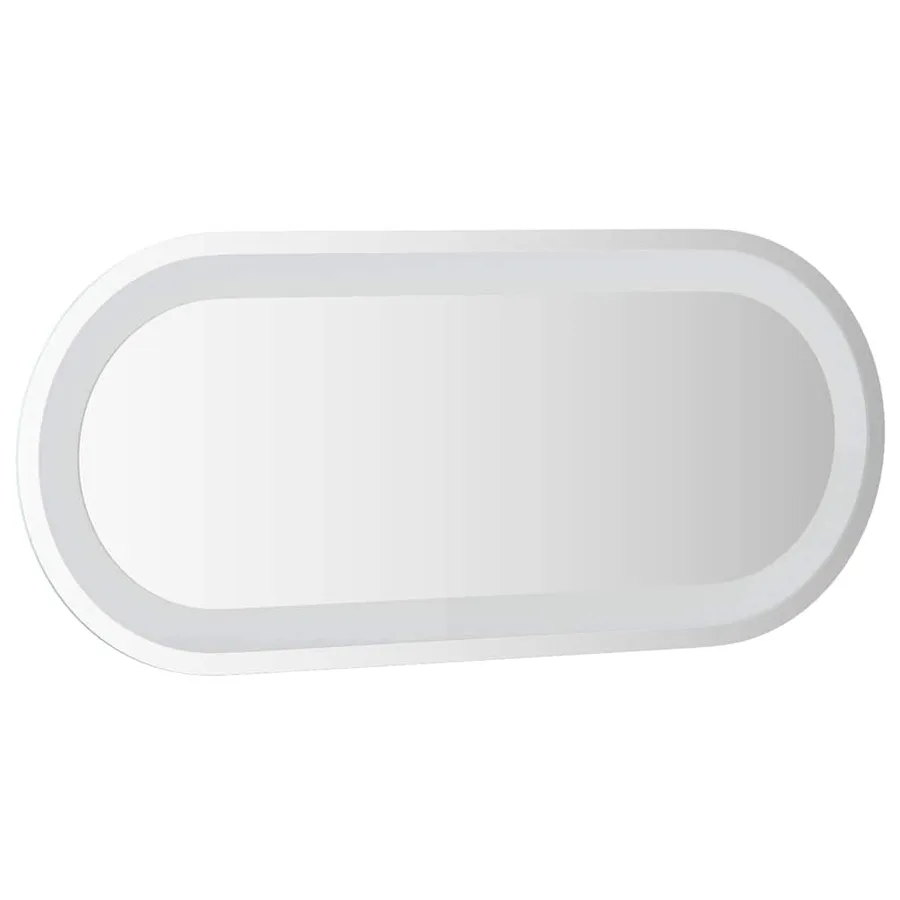 Miroir de salle de bain à LED 70x30 cm ovale - 4
