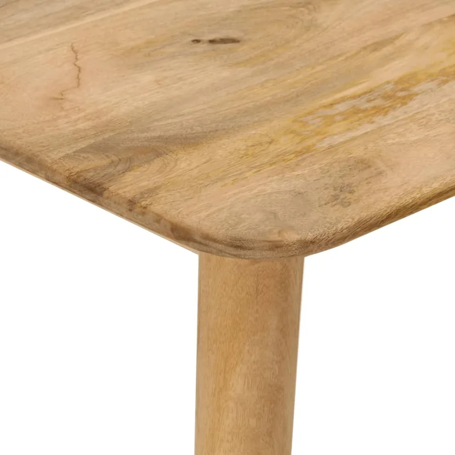 Table à dîner 112x52x76 cm bois de manguier massif - 5