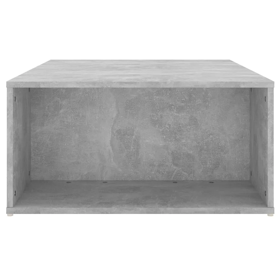 Table basse gris béton 90x67x33 cm bois d'ingénierie - 4