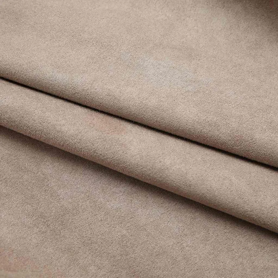 Rideaux occultants avec crochets 2 pcs Taupe 140x175 cm - 3