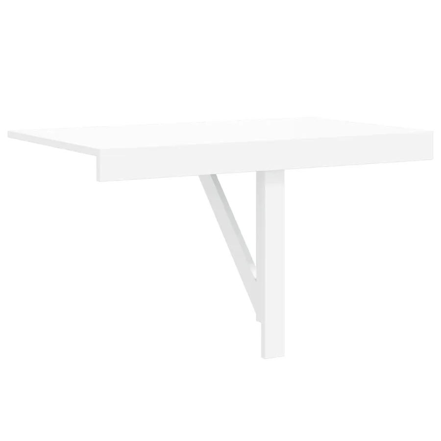 Table murale rabattable Blanc 100x60 cm - 7