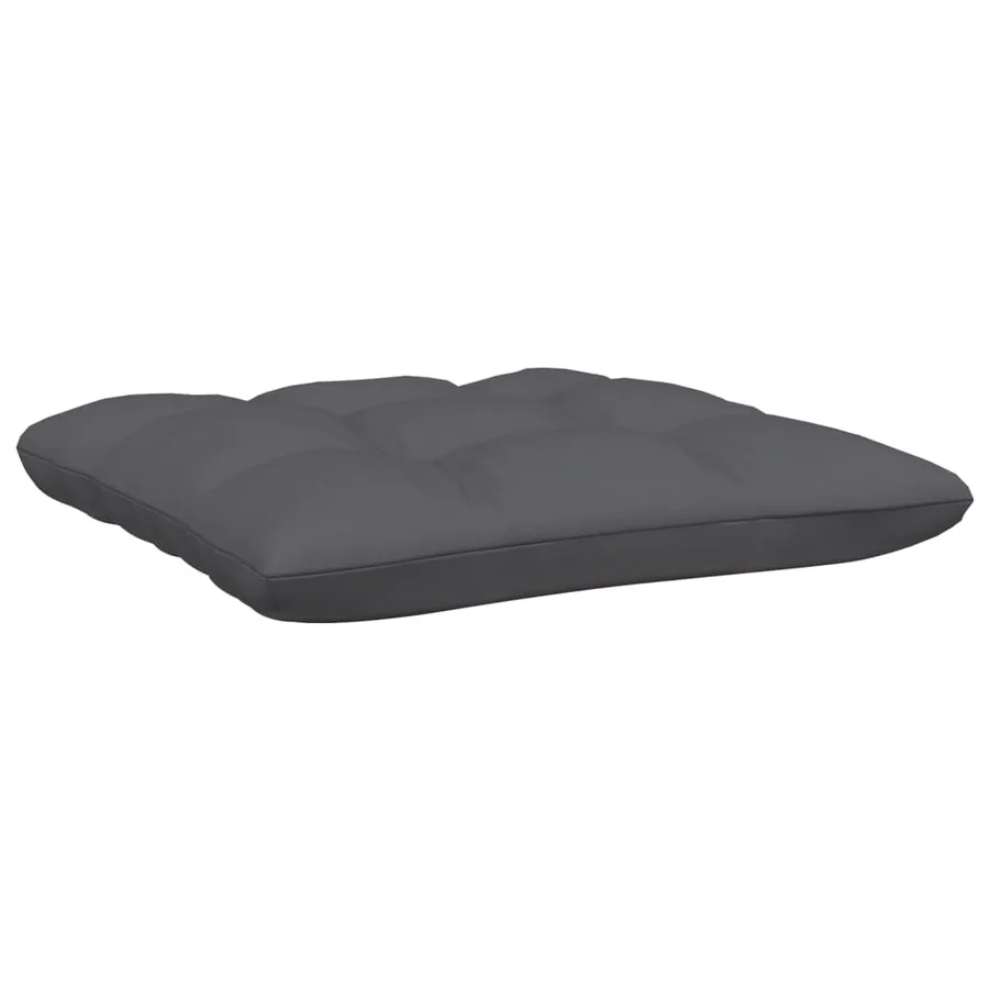 Salon de jardin 9 pcs avec coussins bois de pin massif - 8