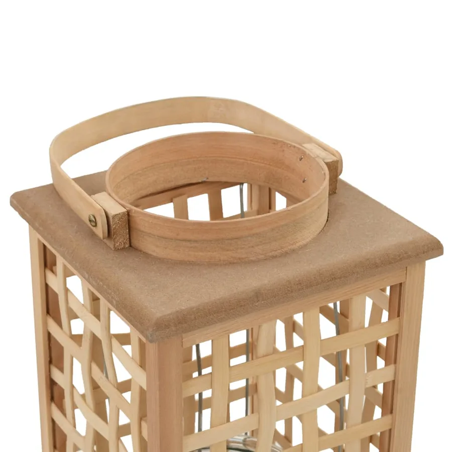 Bougeoir suspendu Bambou Naturel - 3