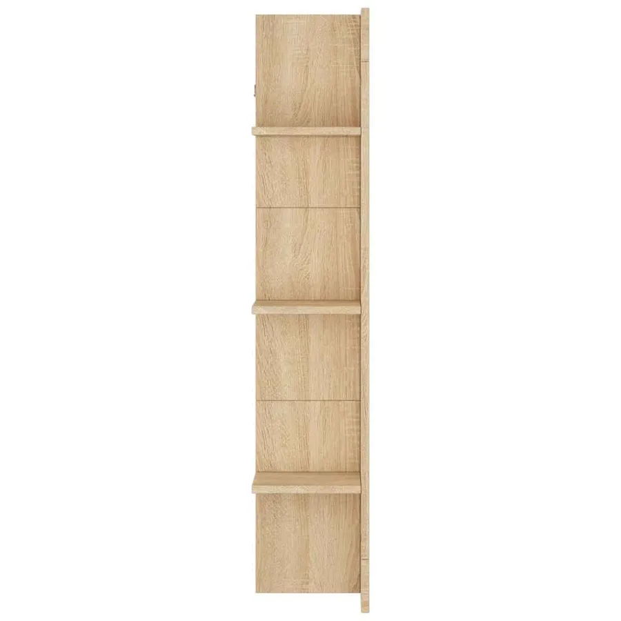 Meuble TV chêne sonoma 152x22x113 cm bois d'ingénierie - 5