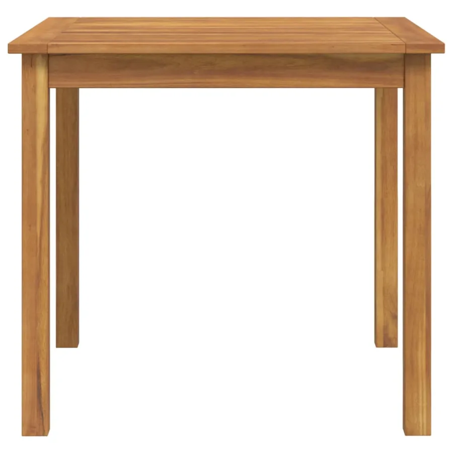 Ensemble à manger de jardin 5 pcs Bois d'acacia solide - 7