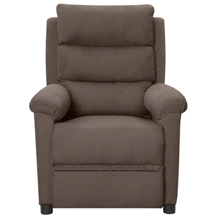 Fauteuil électrique de massage Taupe Tissu - 3