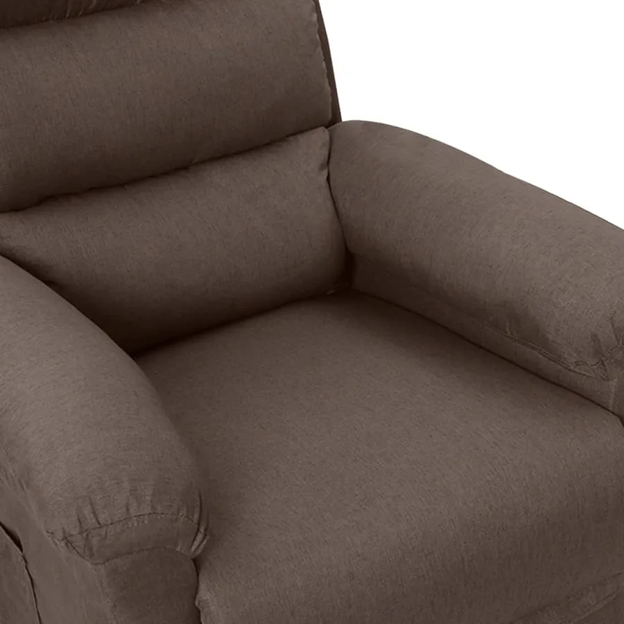 Fauteuil électrique de massage Taupe Tissu - 6