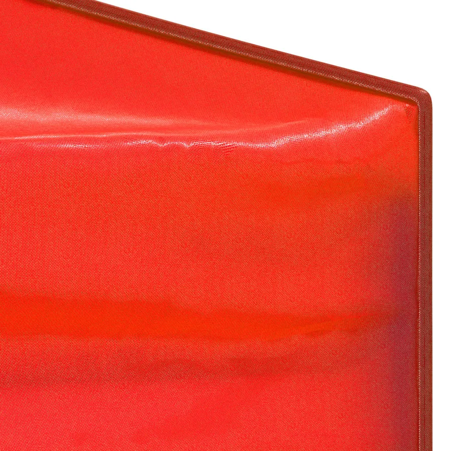 Tente de réception pliable Rouge 3x3 m - 5