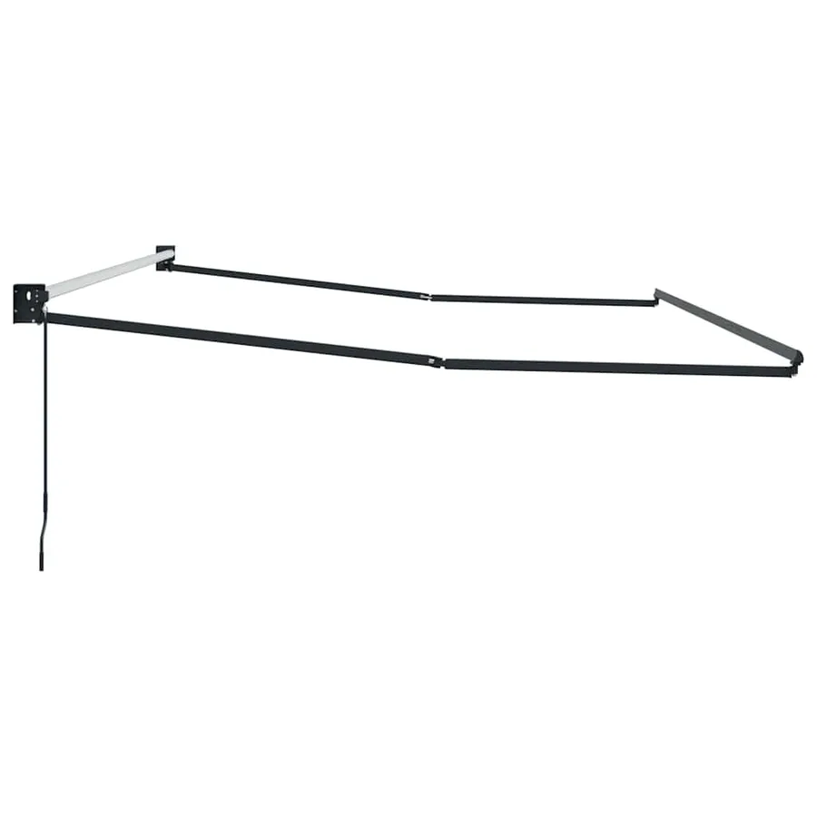 Cadre de store rétractable Anthracite 400 × 300 cm Aluminium - 5