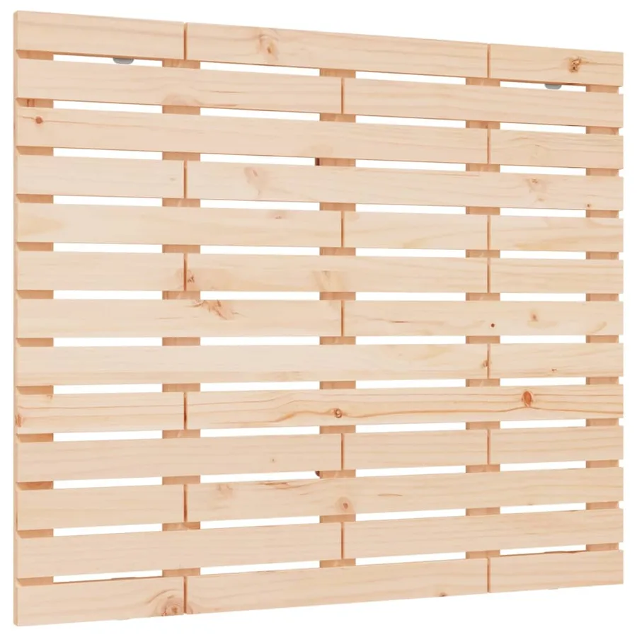 Tête de lit murale 141x3x91,5 cm Bois massif de pin - 2