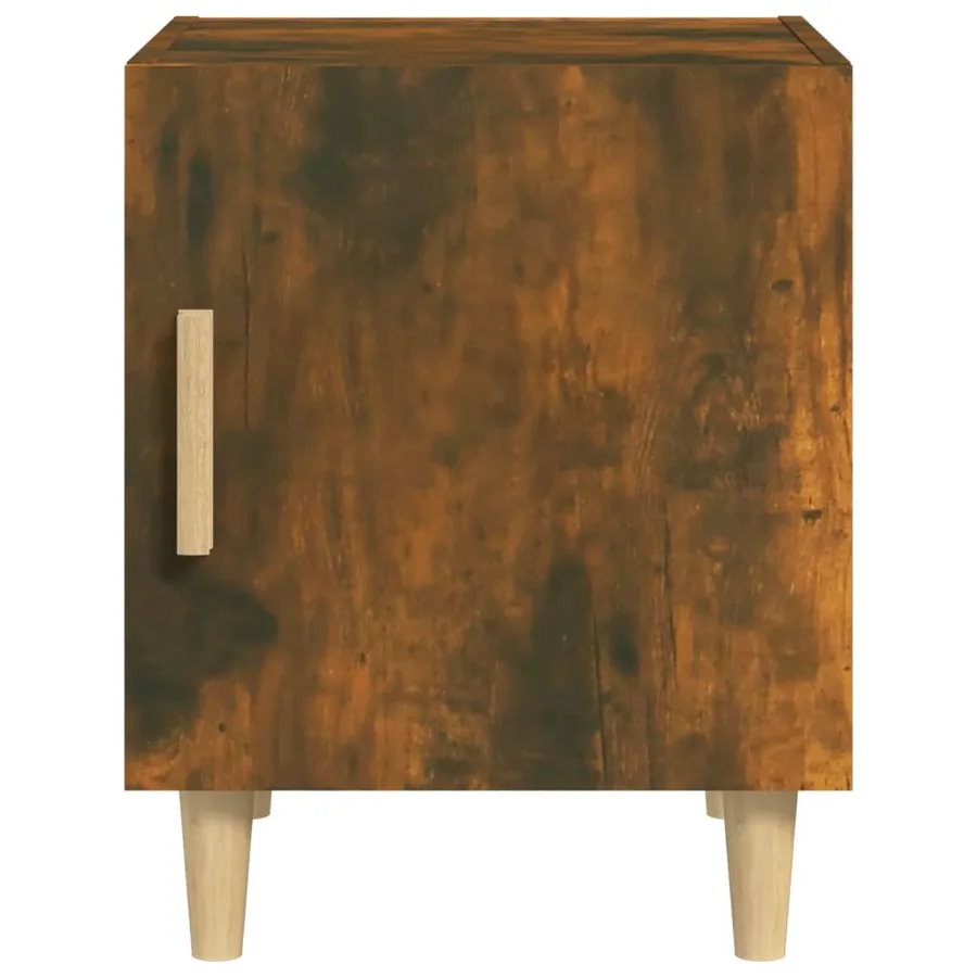 Table de chevet Chêne fumé Bois d'ingénierie - 3