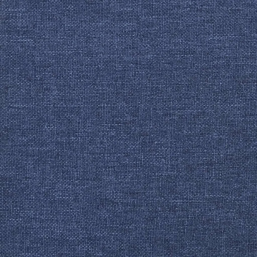 Repose-pied Bleu 45x29,5x35 cm Tissu - 5